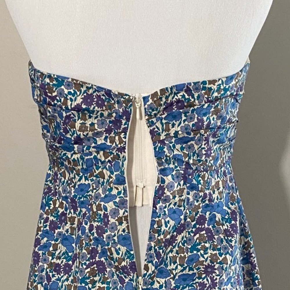 J Crew Strapless Floral Bubble Dress - Picture 5 of 5